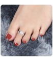 Toe Ring Heart Design TR-137